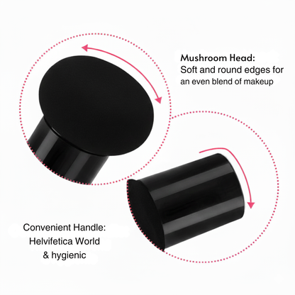 Ziora Travel Size Korean Mushroom Applicator